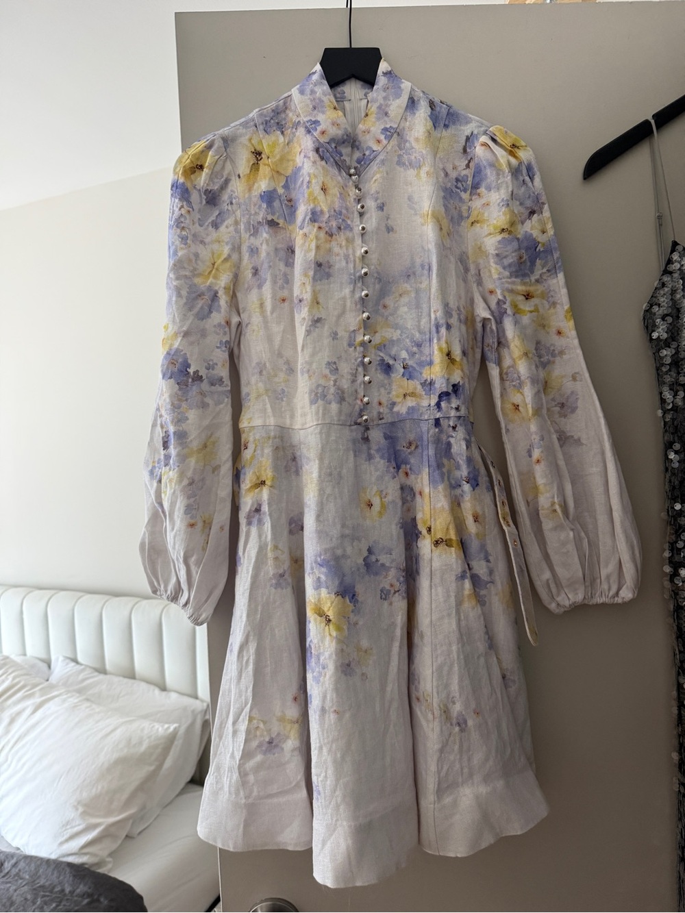 Zimmermann Lilac Floral Crush Mimi dress - Picture 4 of 7